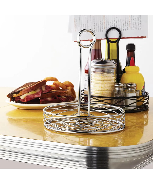 Khay Đựng Gia Vị Tròn American Metalcraft RBNB17 Dây Thép Đen