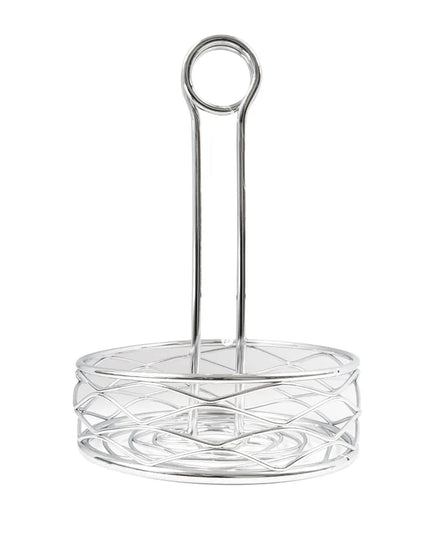 Khay Đựng Gia Vị Tròn American Metalcraft RBNC26 - Dây Kim Loại Mạ Chrome