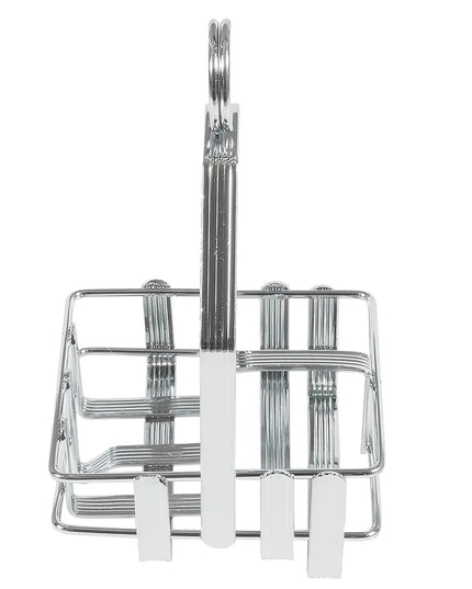 Khay Đựng Gia Vị Vuông 3 Ngăn Winco WH-7 - Kim Loại Mạ Chrome