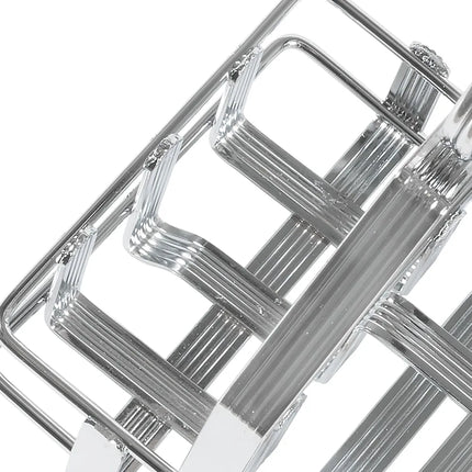 Khay Đựng Gia Vị Vuông 3 Ngăn Winco WH-7 - Kim Loại Mạ Chrome