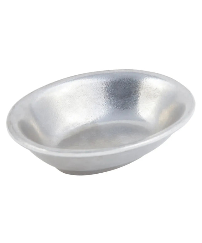 Khay Đựng Khoai Tây Nướng Bon Chef 5029 Hình Oval 177 ml - Nhôm Lớp Mạ Pewter-Glo
