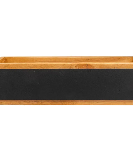 Khay Đựng Ly Thử Cal-Mil 3058 Có Thể Viết Lên 26 x 8.3 x 7 cm Gỗ