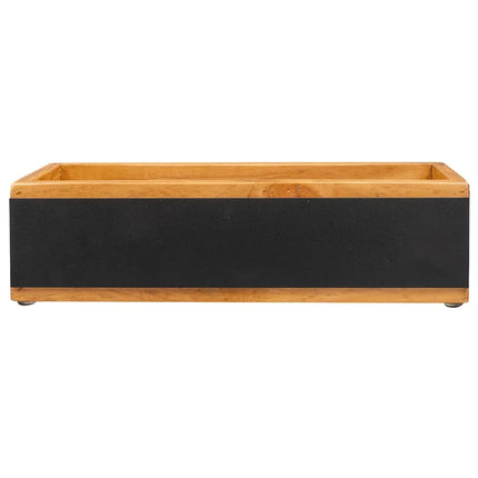 Khay Đựng Ly Thử Cal-Mil 3058 Có Thể Viết Lên 26 x 8.3 x 7 cm Gỗ