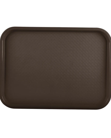 Khay Đựng Thức Ăn Nhanh Nhựa Vollrath 86111 40.6 cm x 30.5 cm Nâu