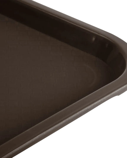 Khay Đựng Thức Ăn Nhanh Nhựa Vollrath 86111 40.6 cm x 30.5 cm Nâu
