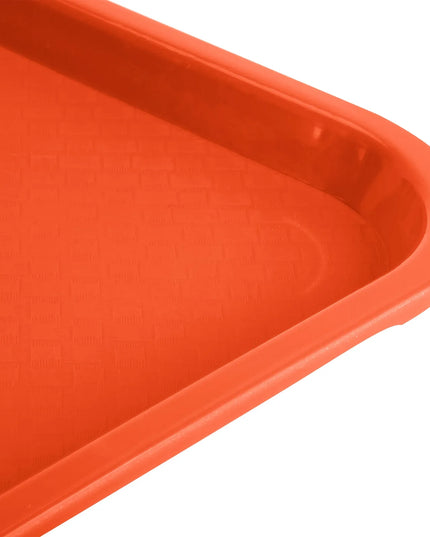 Khay Đựng Thức Ăn Nhanh Nhựa Vollrath 86114 40.6 cm x 30.5 cm Cam