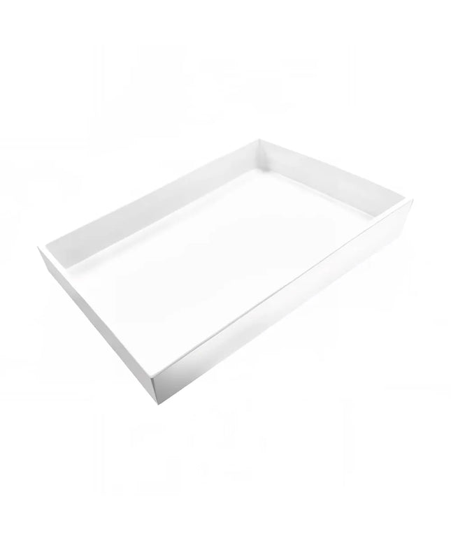 Khay Đựng Thực Phẩm Chữ Nhật Elite Global Solutions M12152-W Melamine Trắng 38.1 x 30.5 x 5.1 cm