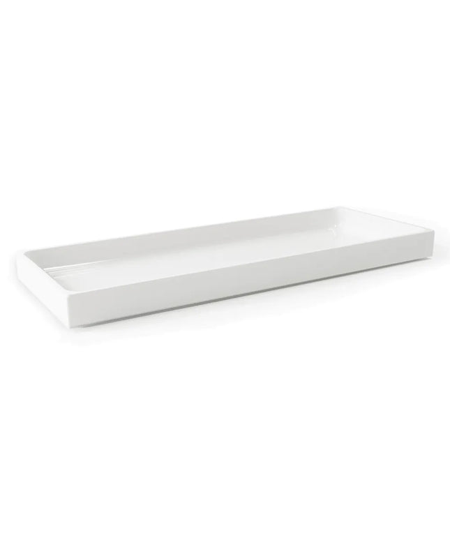 Khay Đựng Thực Phẩm Chữ Nhật Elite Global Solutions M6151-W Melamine Trắng 38.1 x 15.2 x 2.5 cm