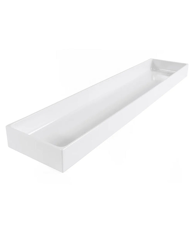 Khay Đựng Thực Phẩm Chữ Nhật Elite Global Solutions M6302-W Melamine Trắng 76.2 x 15.2 x 5.1 cm