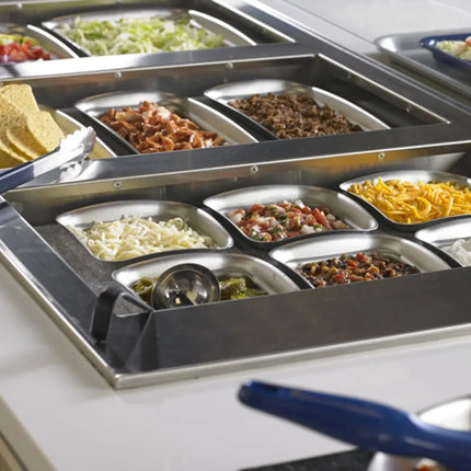 Khay Hâm Nóng Vollrath 40003.166666666664 Cỡ 14.6 x 14.6 x 12.1 cm Inox Chải Xước