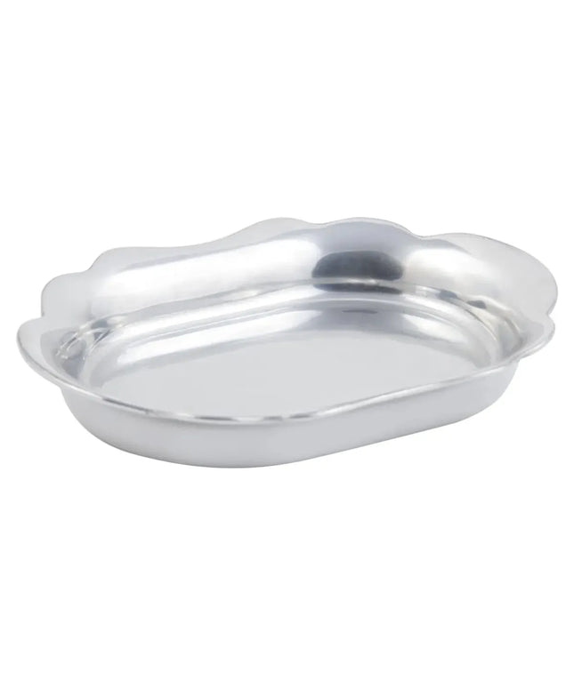 Khay Hứng Nước Làm Lạnh Rượu Bon Chef 4028 - 14.9 x 20.3 cm, Nhôm, Hoàn Thiện Pewter Glo