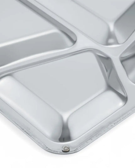 Khay Inox Hình Chữ Nhật Vollrath 47252 6 Ngăn 39.4 x 29.5 cm