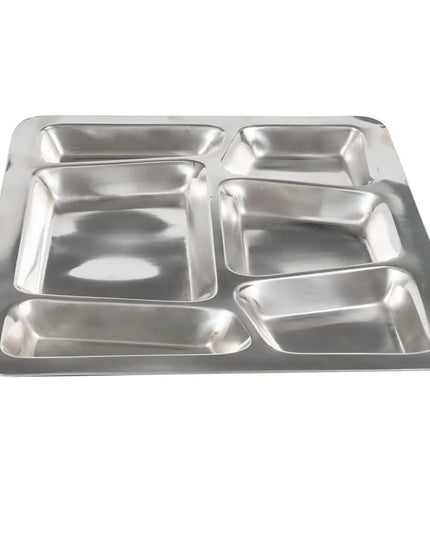 Khay Inox Hình Chữ Nhật Winco SMT-2 6 Ngăn, 39.4 x 29.2 cm