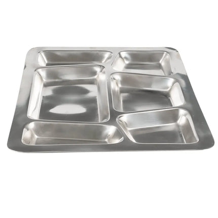 Khay Inox Hình Chữ Nhật Winco SMT-2 6 Ngăn, 39.4 x 29.2 cm