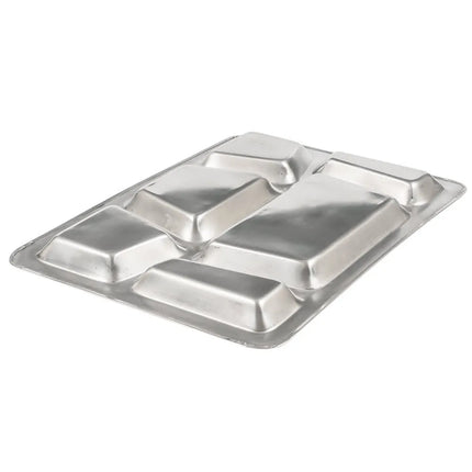 Khay Inox Hình Chữ Nhật Winco SMT-2 6 Ngăn, 39.4 x 29.2 cm