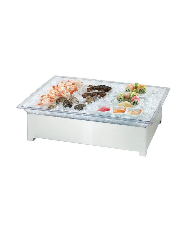 Khay Làm Lạnh Chữ Nhật Cal-Mil 3033-55 52.1 cm x 52.1 cm x 21.6 cm, Inox
