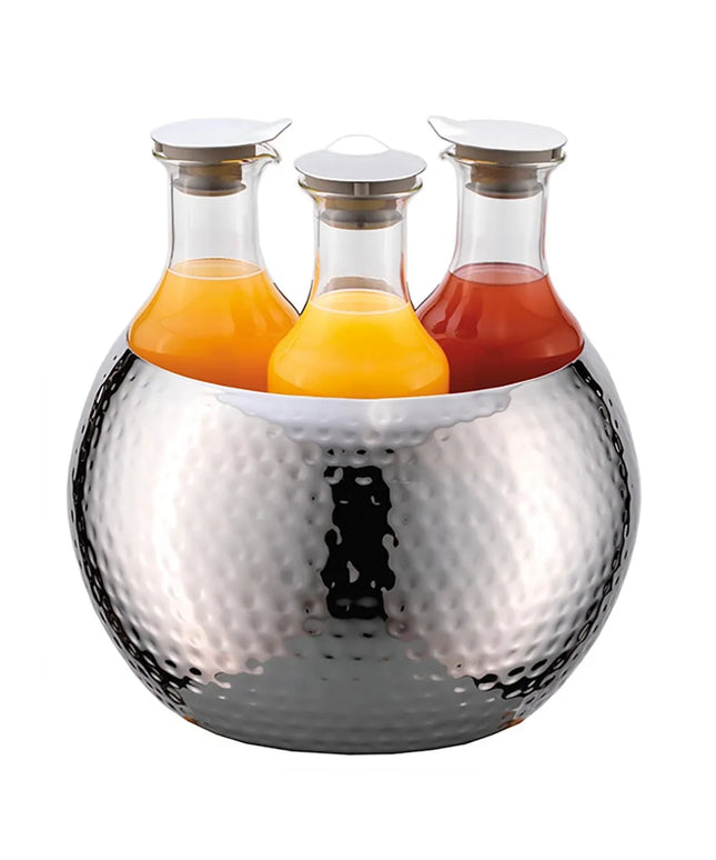 Khay Làm Lạnh Tròn GET Frilich® Carafine 3147063 Đường Kính 32 cm, Cao 32.8 cm, Inox