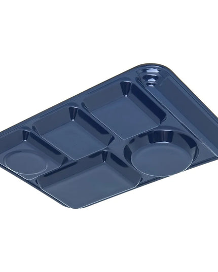 Khay Melamine Chữ Nhật Chia 6 Ngăn Carlisle 4398050 35.6 cm x 25.4 cm Màu Xanh Đậm