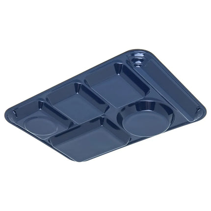 Khay Melamine Chữ Nhật Chia 6 Ngăn Carlisle 4398050 35.6 cm x 25.4 cm Màu Xanh Đậm
