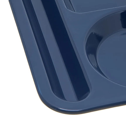 Khay Melamine Chữ Nhật Chia 6 Ngăn Carlisle 4398050 35.6 cm x 25.4 cm Màu Xanh Đậm