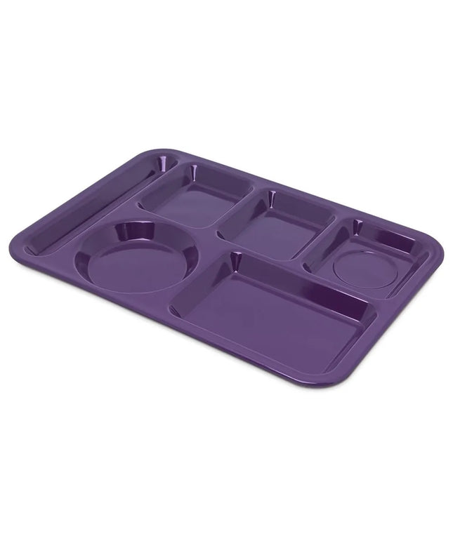 Khay Melamine Chữ Nhật Chia 6 Ngăn Carlisle 4398087 35.6 cm x 25.4 cm Màu Tím