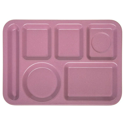 Khay Melamine Chữ Nhật Chia 6 Ngăn Carlisle 4398193 35.6 cm x 25.4 cm Màu Rose Granite