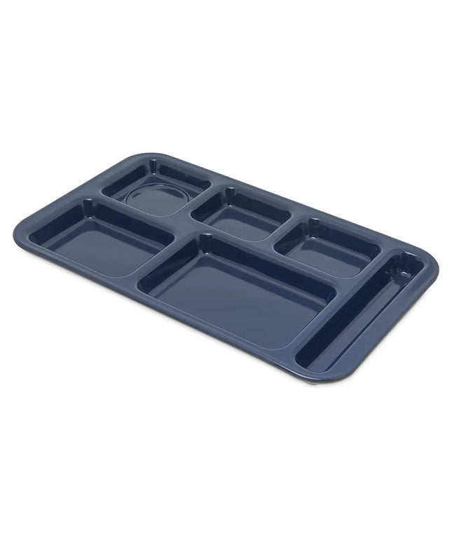 Khay Melamine Chữ Nhật Chia 6 Ngăn Carlisle 4398250 38.1 cm x 22.9 cm Màu Xanh Đậm