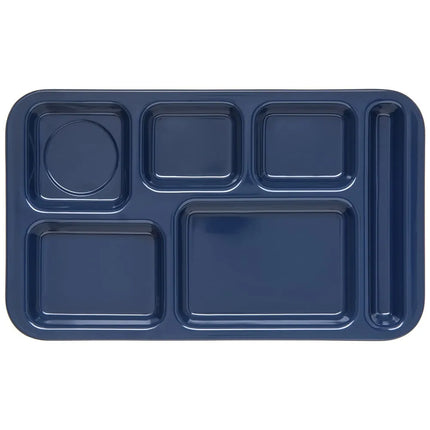 Khay Melamine Chữ Nhật Chia 6 Ngăn Carlisle 4398250 38.1 cm x 22.9 cm Màu Xanh Đậm