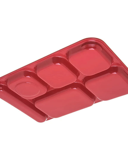 Khay Melamine Chữ Nhật Chia 6 Ngăn Carlisle 4398805 36.8 cm x 25.4 cm Màu Đỏ