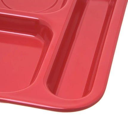 Khay Melamine Chữ Nhật Chia 6 Ngăn Carlisle 4398805 36.8 cm x 25.4 cm Màu Đỏ