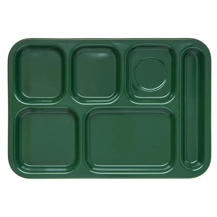 Khay Melamine Chữ Nhật Chia 6 Ngăn Carlisle 4398808 36.8 cm x 25.4 cm Màu Xanh Rừng