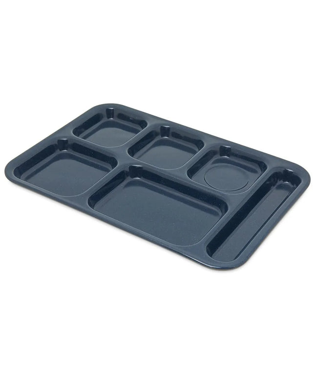 Khay Melamine Chữ Nhật Chia 6 Ngăn Carlisle 4398835 36.8 cm x 25.4 cm Màu Cafe Blue
