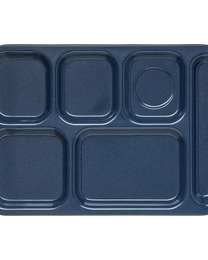 Khay Melamine Chữ Nhật Chia 6 Ngăn Carlisle 4398835 36.8 cm x 25.4 cm Màu Cafe Blue