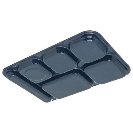 Khay Melamine Chữ Nhật Chia 6 Ngăn Carlisle 4398835 36.8 cm x 25.4 cm Màu Cafe Blue