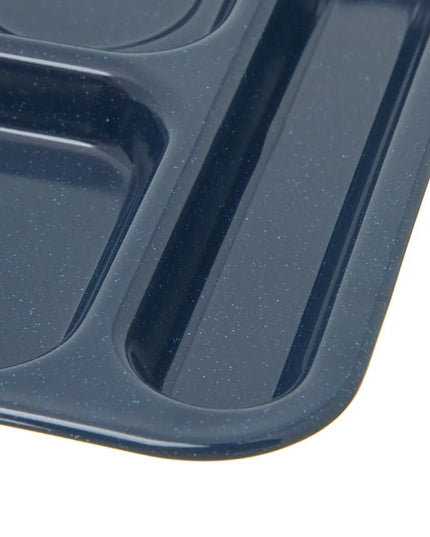 Khay Melamine Chữ Nhật Chia 6 Ngăn Carlisle 4398835 36.8 cm x 25.4 cm Màu Cafe Blue