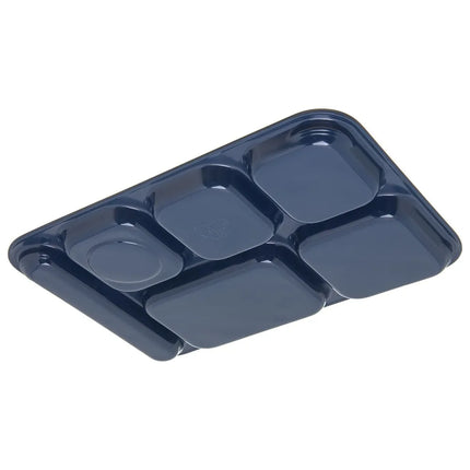 Khay Melamine Chữ Nhật Chia 6 Ngăn Carlisle 4398850 36.8 cm x 25.4 cm Màu Xanh Đậm
