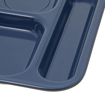 Khay Melamine Chữ Nhật Chia 6 Ngăn Carlisle 4398850 36.8 cm x 25.4 cm Màu Xanh Đậm
