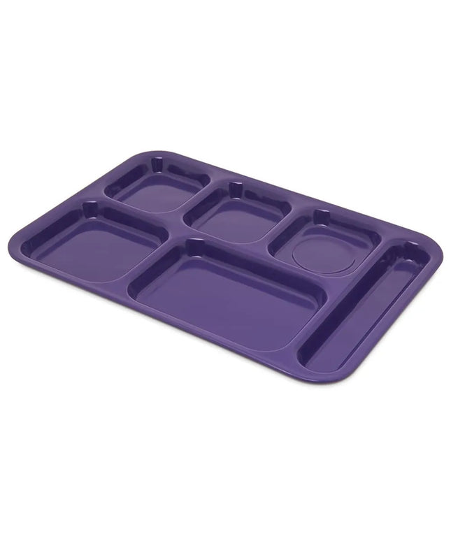 Khay Melamine Chữ Nhật Chia 6 Ngăn Carlisle 4398887 36.8 cm x 25.4 cm Màu Tím