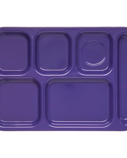 Khay Melamine Chữ Nhật Chia 6 Ngăn Carlisle 4398887 36.8 cm x 25.4 cm Màu Tím
