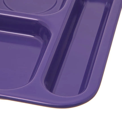 Khay Melamine Chữ Nhật Chia 6 Ngăn Carlisle 4398887 36.8 cm x 25.4 cm Màu Tím