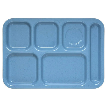 Khay Melamine Chữ Nhật Chia 6 Ngăn Carlisle 4398992 36.8 cm x 25.4 cm Màu Sandshades