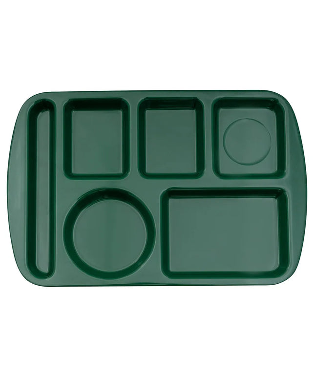 Khay Melamine Chữ Nhật GET TL-151-HG 6 Ngăn 37.5 x 24.1 cm Màu Hunter Green