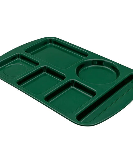 Khay Melamine Chữ Nhật GET TL-151-HG 6 Ngăn 37.5 x 24.1 cm Màu Hunter Green