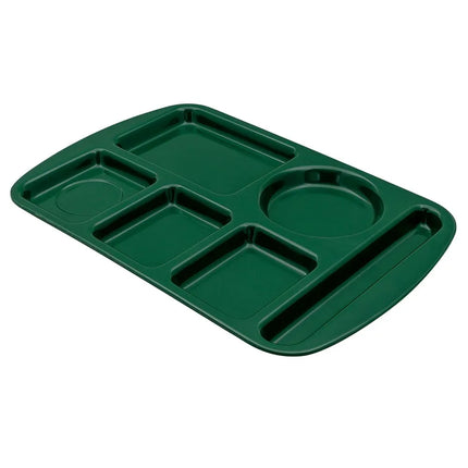 Khay Melamine Chữ Nhật GET TL-151-HG 6 Ngăn 37.5 x 24.1 cm Màu Hunter Green