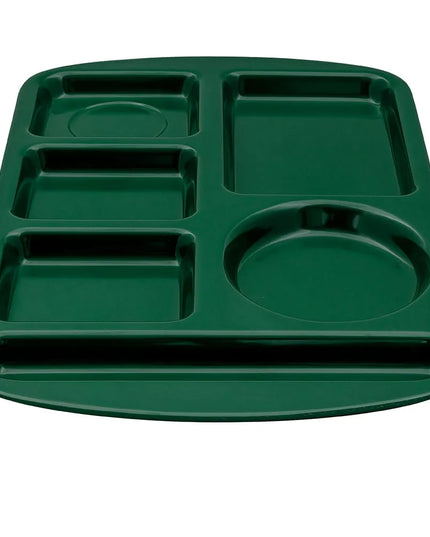 Khay Melamine Chữ Nhật GET TL-151-HG 6 Ngăn 37.5 x 24.1 cm Màu Hunter Green