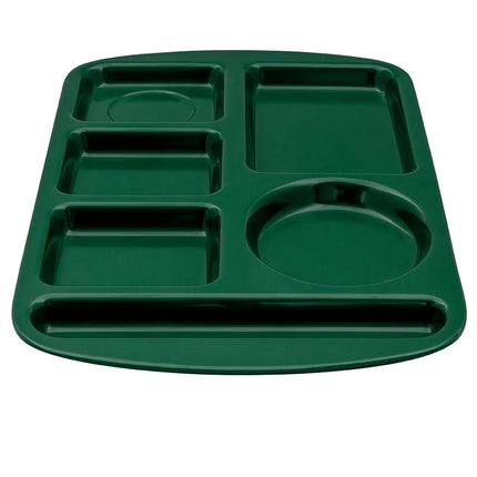 Khay Melamine Chữ Nhật GET TL-151-HG 6 Ngăn 37.5 x 24.1 cm Màu Hunter Green