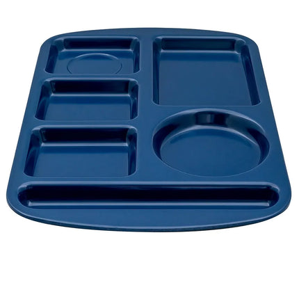 Khay Melamine Chữ Nhật GET TL-151-NB 6 Ngăn 37.5 x 24.1 cm Màu Xanh Navy