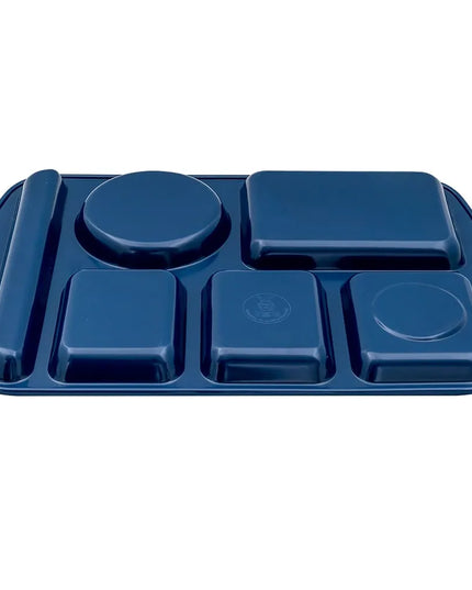 Khay Melamine Chữ Nhật GET TL-151-NB 6 Ngăn 37.5 x 24.1 cm Màu Xanh Navy