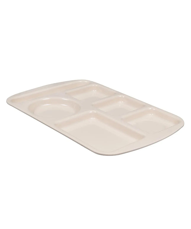 Khay Melamine Chữ Nhật GET TL-151-T 6 Ngăn 37.5 x 24.1 cm Màu Tan