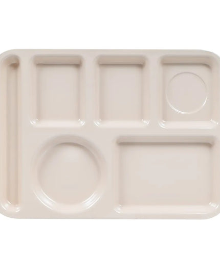 Khay Melamine Chữ Nhật GET TL-151-T 6 Ngăn 37.5 x 24.1 cm Màu Tan